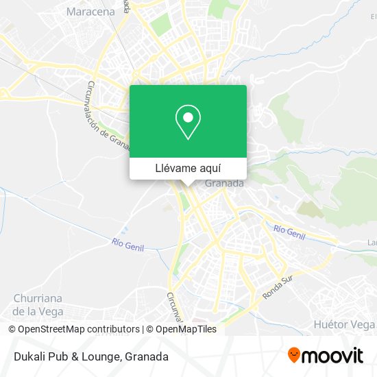 Mapa Dukali Pub & Lounge