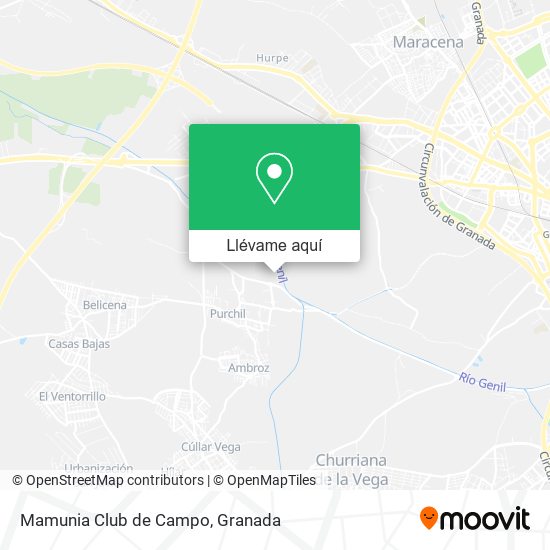 Mapa Mamunia Club de Campo
