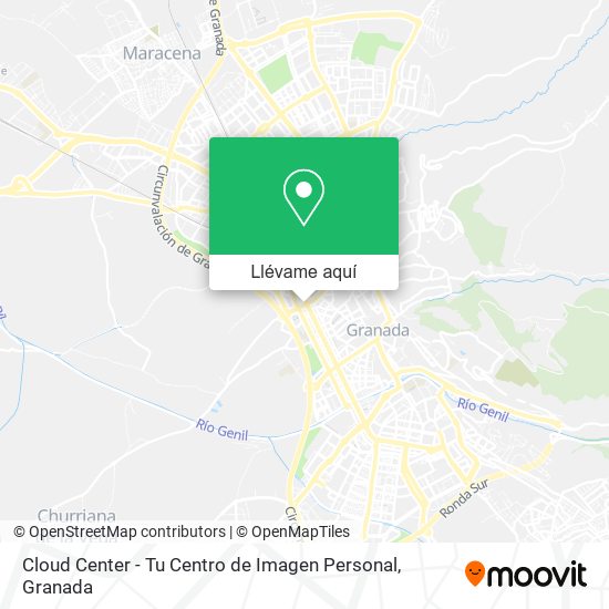 Mapa Cloud Center - Tu Centro de Imagen Personal