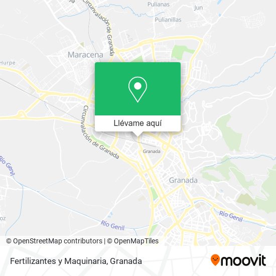 Mapa Fertilizantes y Maquinaria