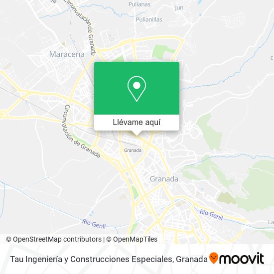 Mapa Tau Ingeniería y Construcciones Especiales