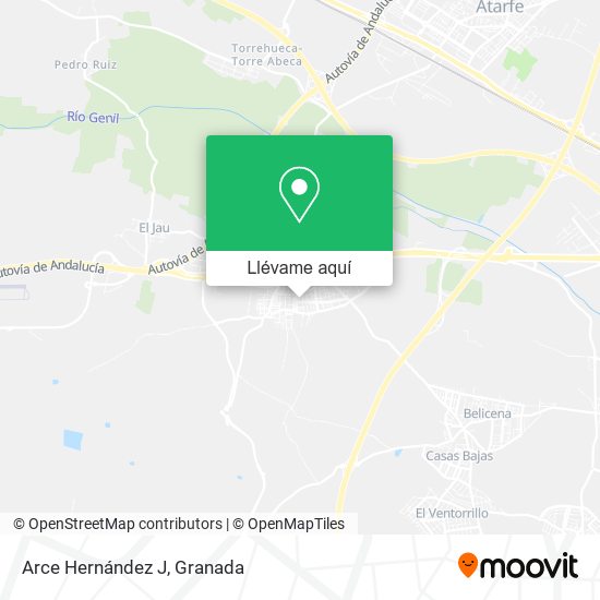 Mapa Arce Hernández J