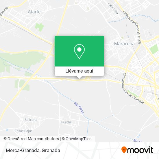 Mapa Merca-Granada