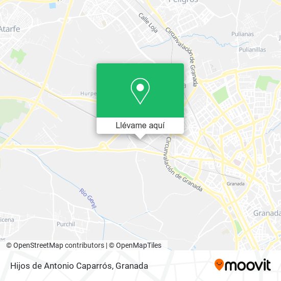 Mapa Hijos de Antonio Caparrós