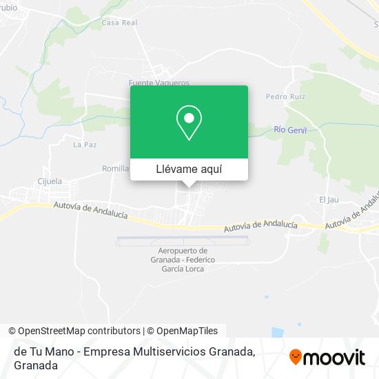 Mapa de Tu Mano - Empresa Multiservicios Granada