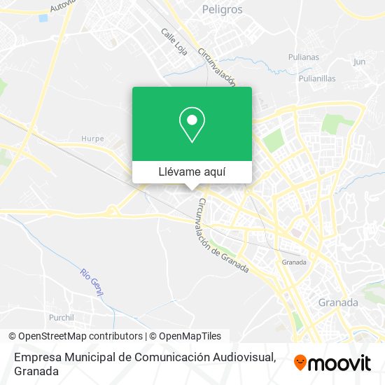 Mapa Empresa Municipal de Comunicación Audiovisual