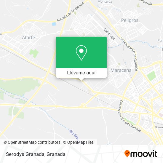 Mapa Serodys Granada