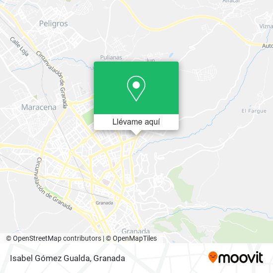 Mapa Isabel Gómez Gualda