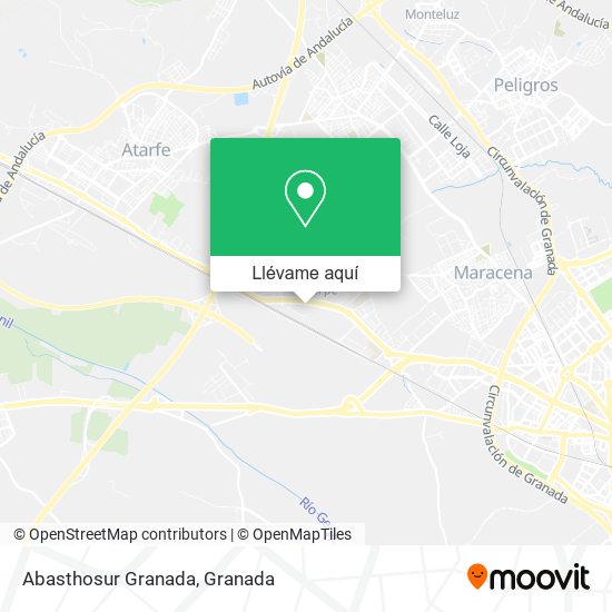 Mapa Abasthosur Granada