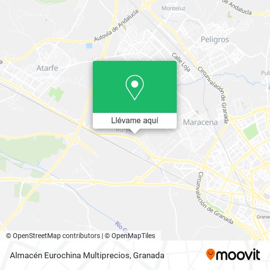 Mapa Almacén Eurochina Multiprecios