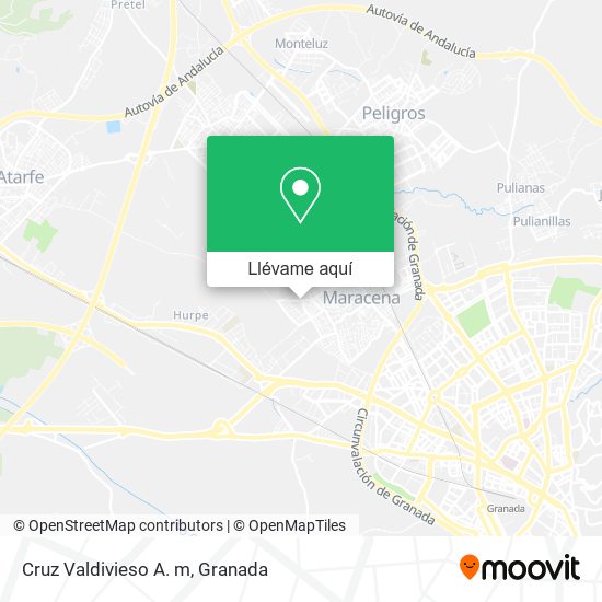 Mapa Cruz Valdivieso A. m