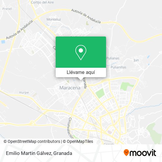 Mapa Emilio Martin Gálvez
