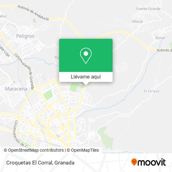 Mapa Croquetas El Corral