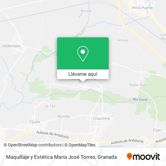 Mapa Maquillaje y Estética María José Torres