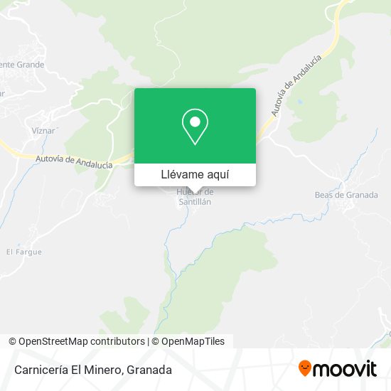 Mapa Carnicería El Minero