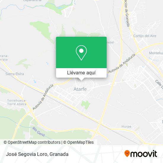 Mapa José Segovia Loro