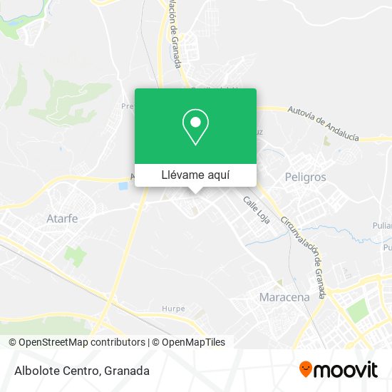 Mapa Albolote Centro