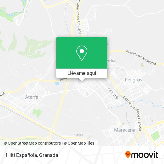 Mapa Hilti Española