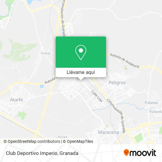 Mapa Club Deportivo Imperio