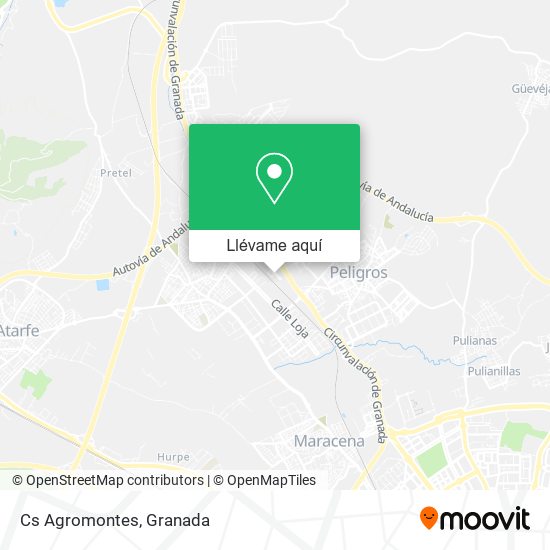 Mapa Cs Agromontes