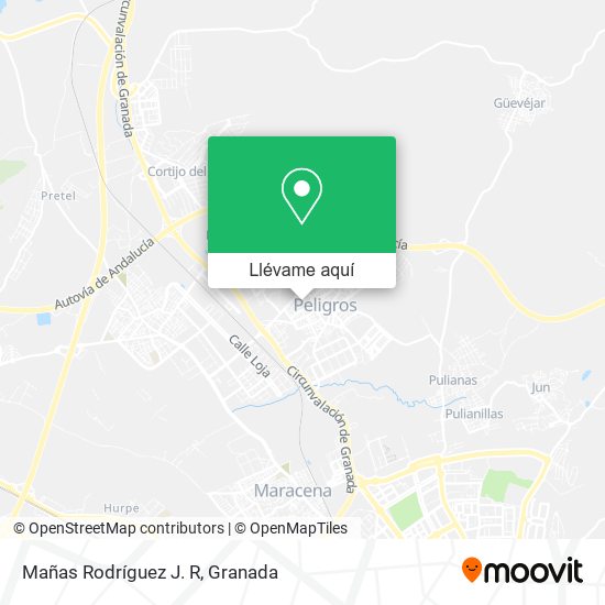 Mapa Mañas Rodríguez J. R