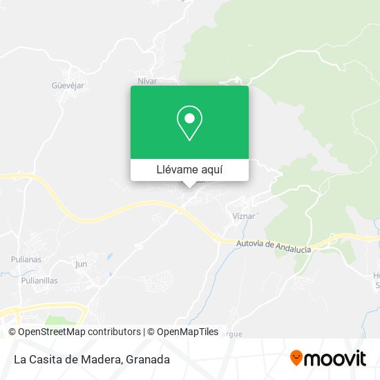 Mapa La Casita de Madera
