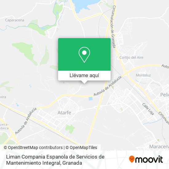 Mapa Liman Compania Espanola de Servicios de Mantenimiento Integral