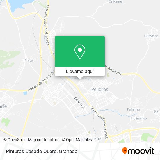 Mapa Pinturas Casado Quero