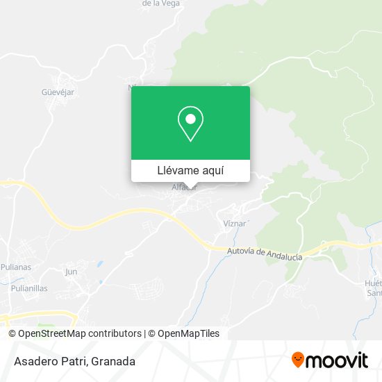 Mapa Asadero Patri