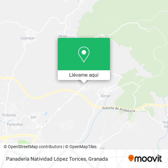 Mapa Panadería Natividad López Torices