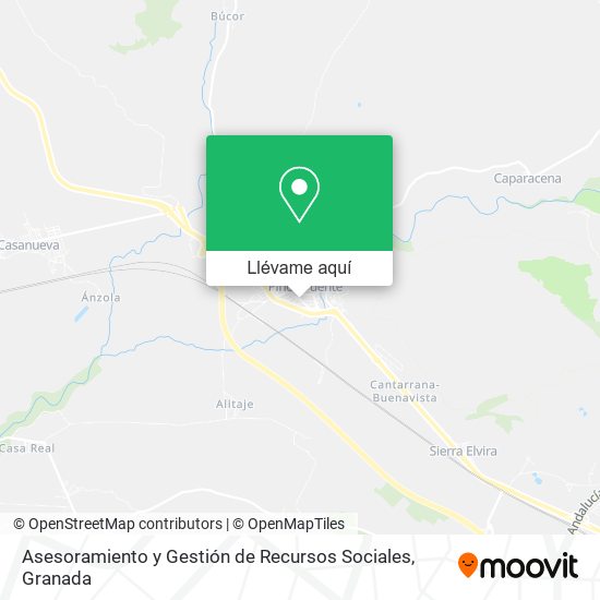 Mapa Asesoramiento y Gestión de Recursos Sociales