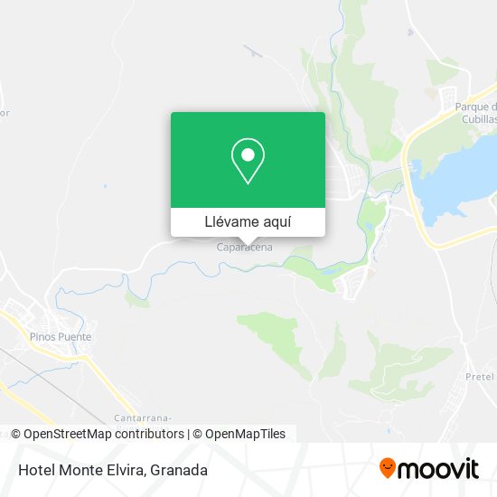 Mapa Hotel Monte Elvira