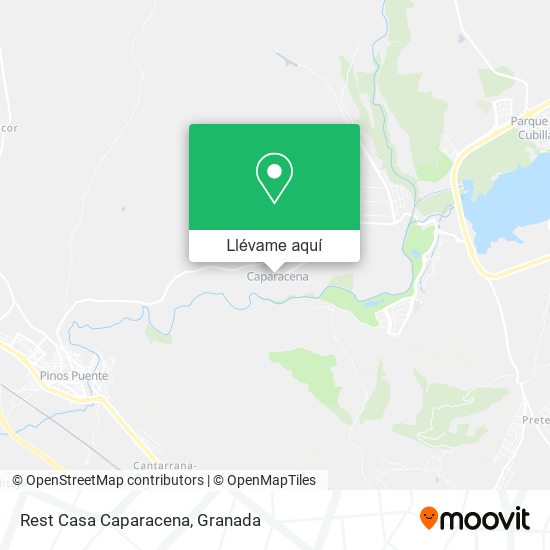 Mapa Rest Casa Caparacena