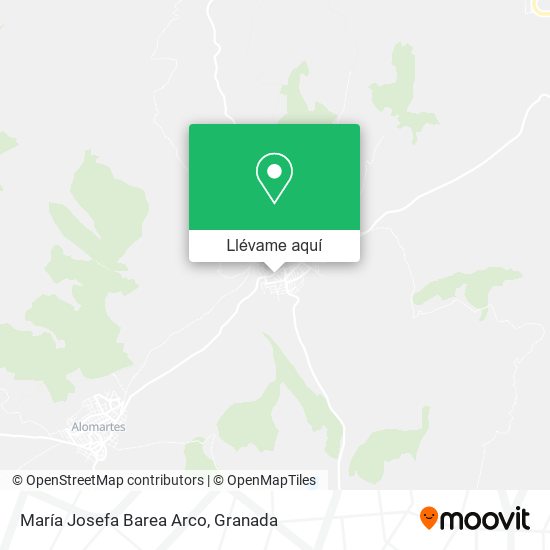Mapa María Josefa Barea Arco