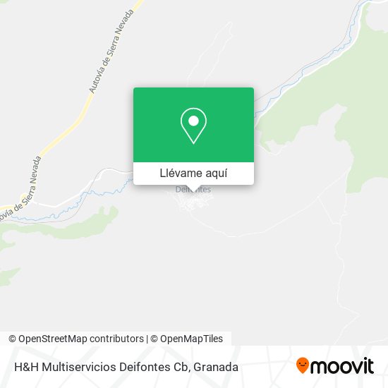 Mapa H&H Multiservicios Deifontes Cb