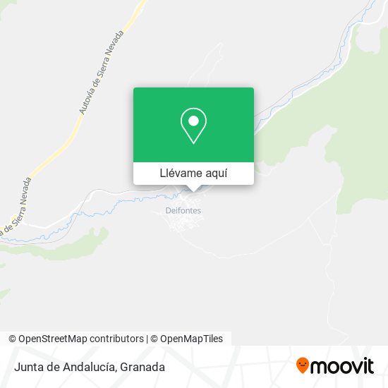 Mapa Junta de Andalucía