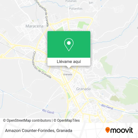 Mapa Amazon Counter-Forindes