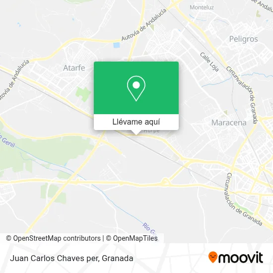 Mapa Juan Carlos Chaves per