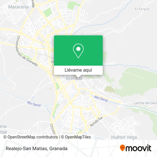 Mapa Realejo-San Matias