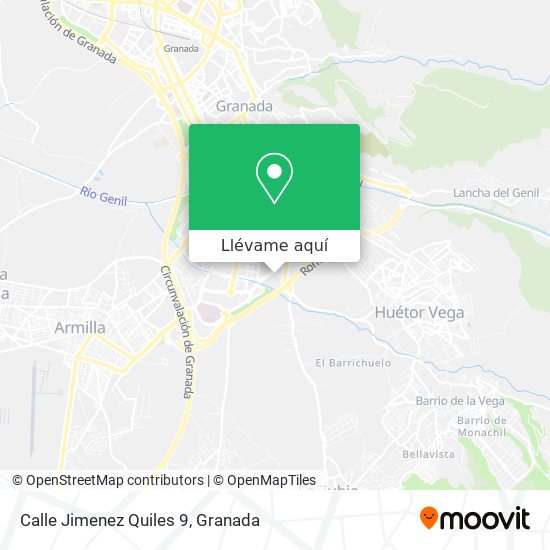 Mapa Calle Jimenez Quiles 9