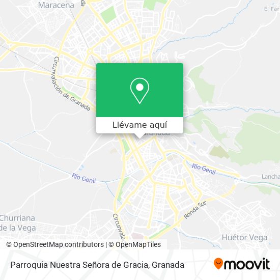 Mapa Parroquia Nuestra Señora de Gracia