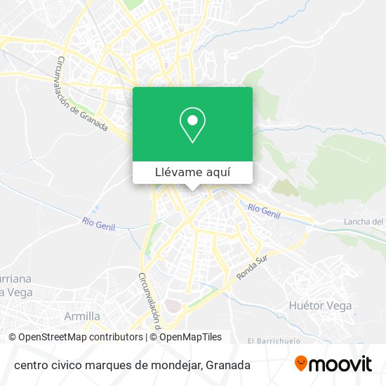 Mapa centro civico marques de mondejar