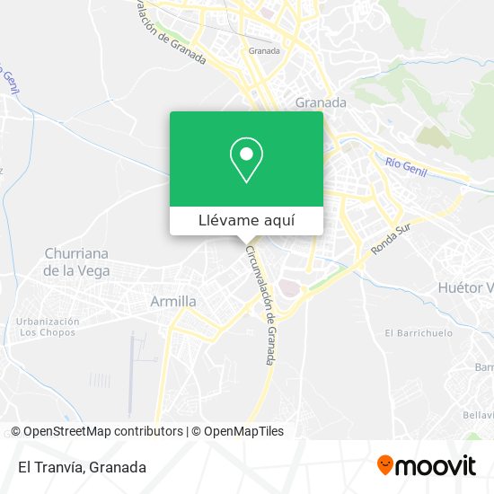 Mapa El Tranvía