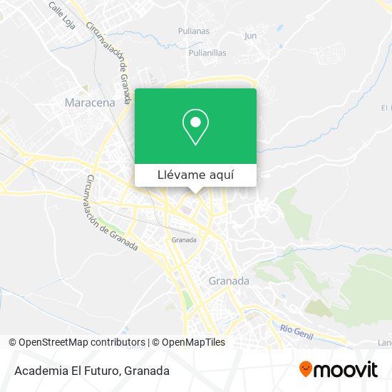 Mapa Academia El Futuro