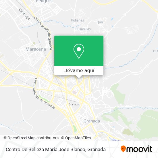 Mapa Centro De Belleza Maria Jose Blanco