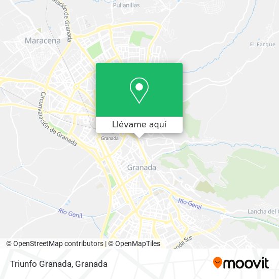 Mapa Triunfo Granada