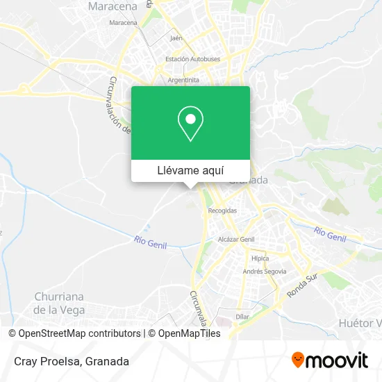 Mapa Cray Proelsa