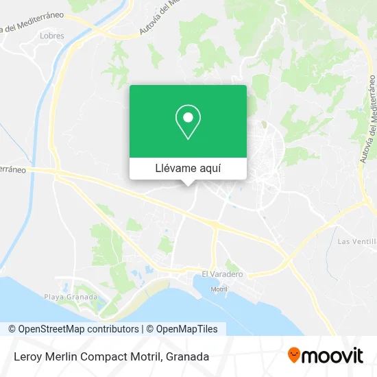 Mapa Leroy Merlin Compact Motril