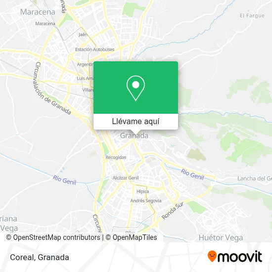 Mapa Coreal