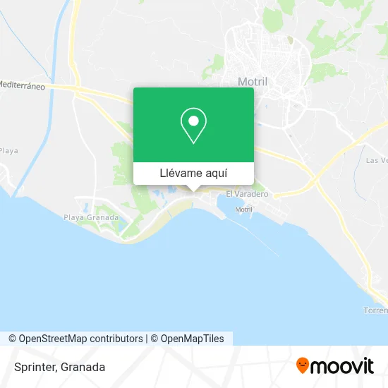 Mapa Sprinter